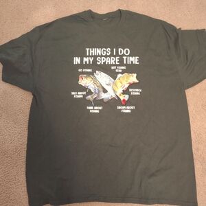 Green Fish Graphic T-Shirt